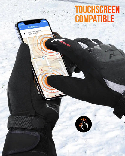 Gants Chauffants Moto - Hiver Chaud et Confortable