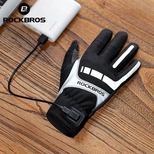 Gants Chauffants USB - Chaleur et Protection pour vos Trajets Hivernaux