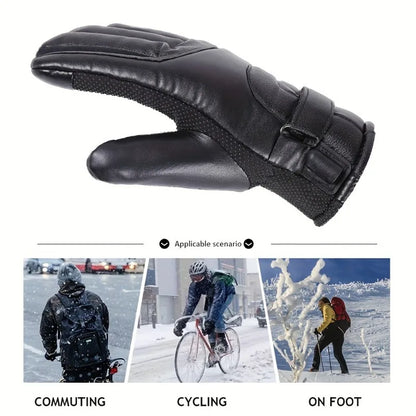 Gants Chauffants USB Hiver - Gants Thermiques Étanches