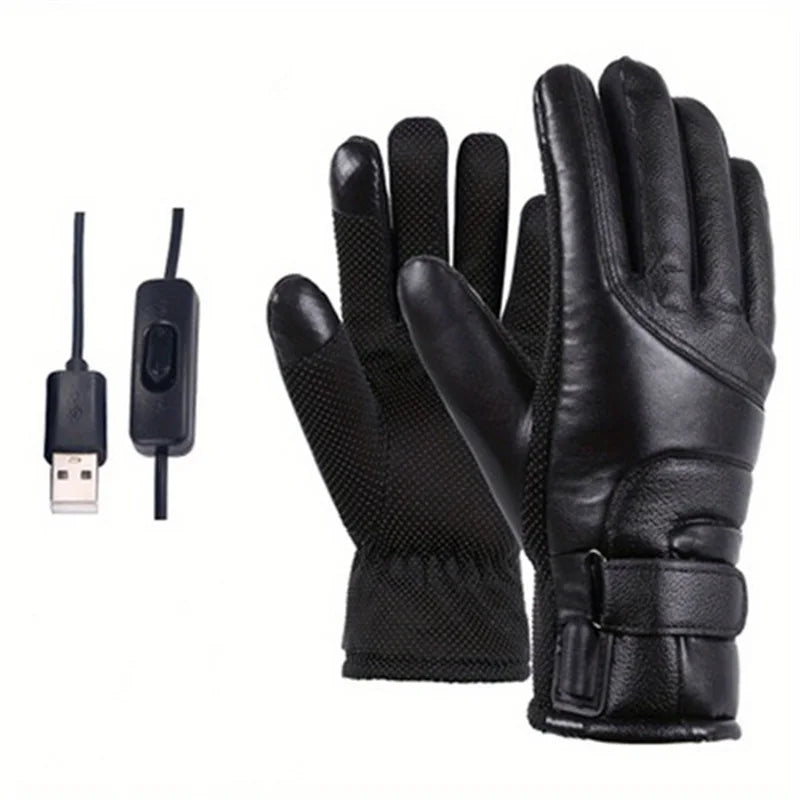 Gants Chauffants USB Hiver - Gants Thermiques Étanches