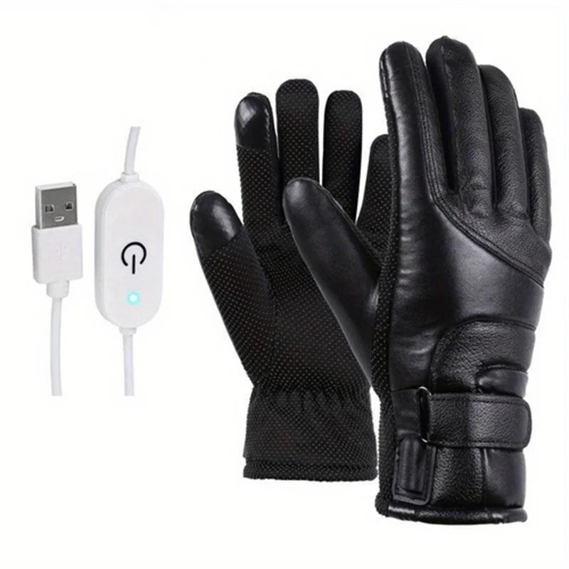 Gants Chauffants USB Hiver - Gants Thermiques Étanches