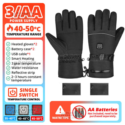 Gants Chauffants USB Rechargeables - Chaleur et Performance en Hiver